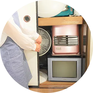 片付けによる不用品回収